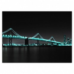 Plakat 135x100cm Turkusowe...