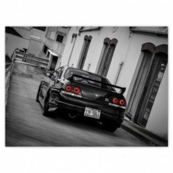 Plakat 135x100cm Nissan GTR
