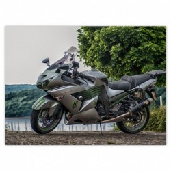 Plakat 135x100cm Kawasaki...