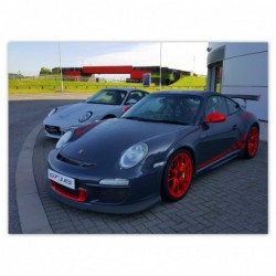 Plakat 135x100cm Porsche...