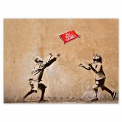 Plakat 135x100cm Banksy No...