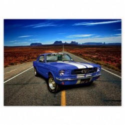 Plakat 135x100cm Ford Mustang