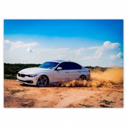 Plakat 135x100cm Drift BMW