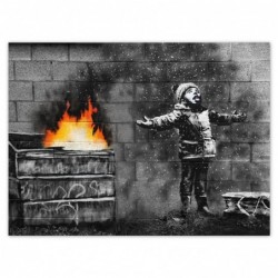 Plakat 135x100cm Banksy...