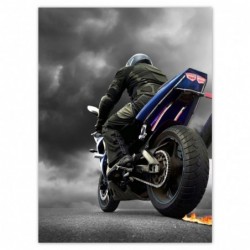 Plakat 100x135cm Niebieski...