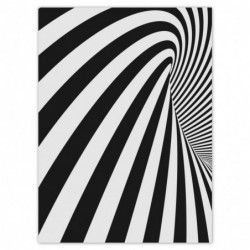 Plakat 100x135cm Na zakręcie