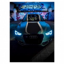 Plakat 100x135cm Audi