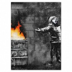 Plakat 100x135cm Banksy...