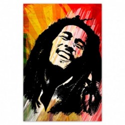 Plakat 62x93 Bob Marley Reggae