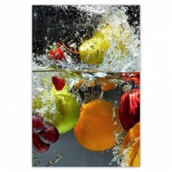 Plakat 62x93 Owoce...