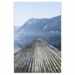 Plakat 62x93 Pomost wędkarski