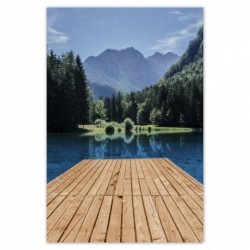 Plakat 62x93 Drewniany...