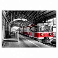 Plakat 200x135cm Pociąg...