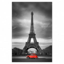 Plakat 62x93 Czerwone autko...