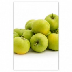 Plakat 62x93 Zielone jabłka
