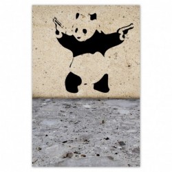 Plakat 62x93 Banksy Panda