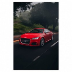 Plakat 62x93 Czerwone Audi...