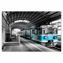 Plakat 200x135cm Turkusowy...