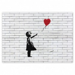 Naklejka 70x50cm Banksy...