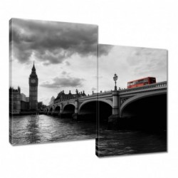 Obraz 80x70cm Big Ben Most...