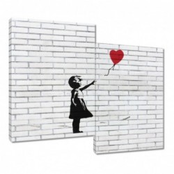 Obraz 80x70cm Banksy...