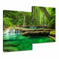 Obraz 80x70cm Wodospad...