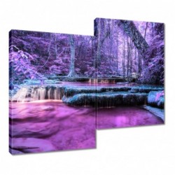 Obraz 80x70cm Wodospad
