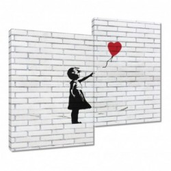 Obraz 80x70cm Banksy...