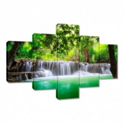 Obraz 100x70cm Wodospad w...
