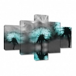 Obraz 100x70cm Turkusowe...