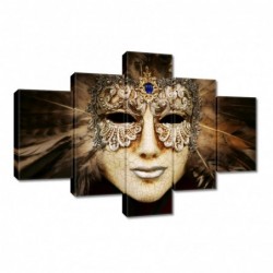 Obraz 100x70cm Maska wenecka