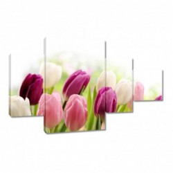 Obraz 130x80cm Piękne tulipany