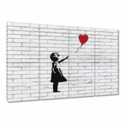 Obraz 120x80cm Banksy...