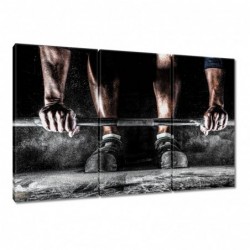 Obraz 120x80cm Sztangista...
