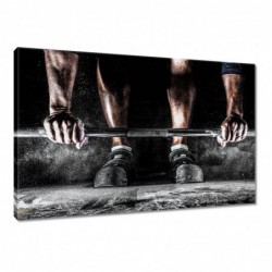 Obraz 60x40cm Sztangista...