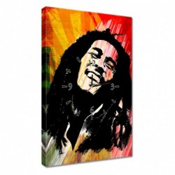 Zegar 40x60cm Bob Marley