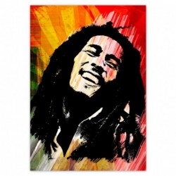 Naklejka Bob Marley 70x100cm