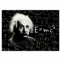 Plakat 70x50cm Albert Einstein