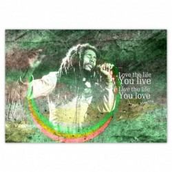 Naklejka Bob Marley na...