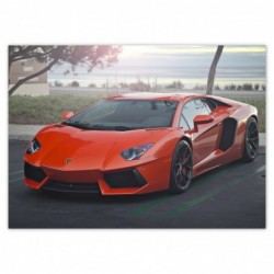 Plakat 70x50cm Sportowe auto