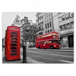 Plakat 70x50cm Czerwony...
