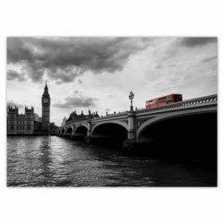 Plakat 70x50cm Big Ben Most...