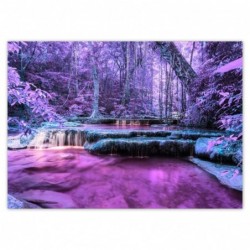 Plakat 70x50cm Wodospad