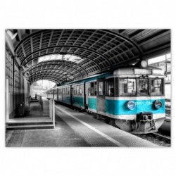 Plakat 70x50cm Turkusowy...