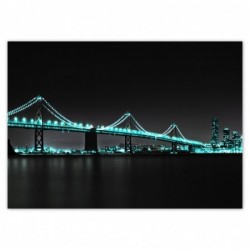 Plakat 70x50cm Turkusowe...