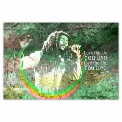 Plakat 120x80cm Bob Marley...