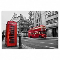 Plakat 120x80cm Czerwony...