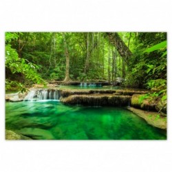 Plakat 120x80cm Wodospad...