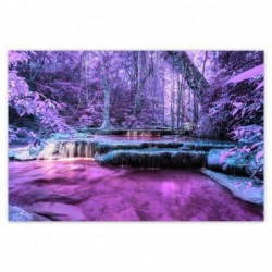 Plakat 120x80cm Wodospad