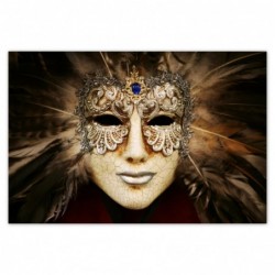 Plakat 120x80cm Maska wenecka